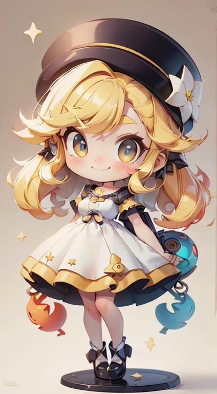 SeaArt Bot
Txt2Img
default
13:52:06 Expires in 13 days 1 girl， Chibi T-shirt， Yellow Hair， Luxury Fabric，，deep， Looking at the audience， White Background、pretty girl、Mischievous look、Luxury Dresses、Best image quality、masterpiece、Straight hair、hat、Cute Girls、smile