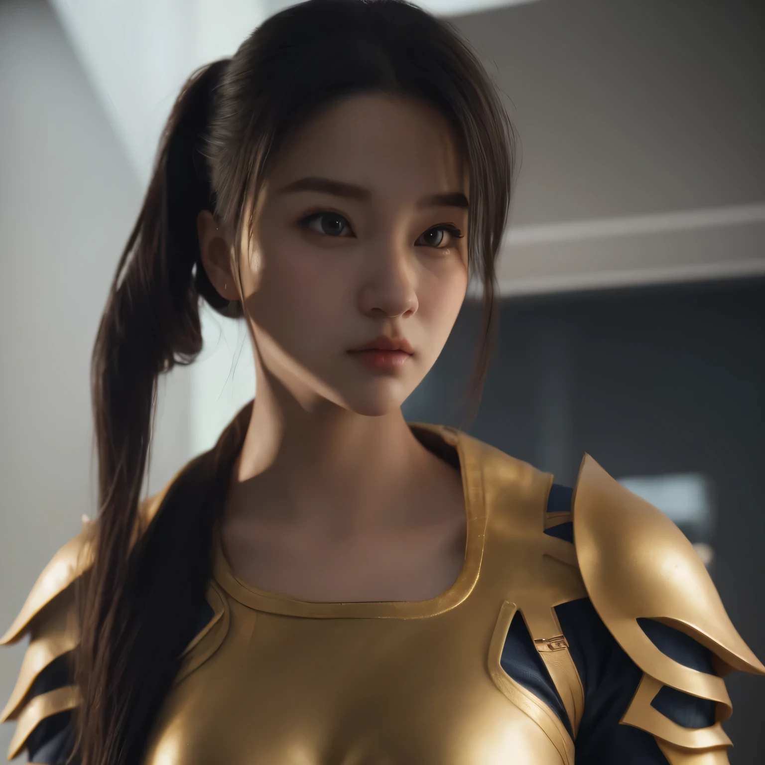 (((a college student)))((Egg white skin))a close up of a gold skull with wings on it, hy per de tailed fantasy character, 3 d sculpture 8 k octane render, 3 d sculpture octane render 8 k, close-up portrait goddess skull, insanely detailed octane render, intricate artwork. octane render, unreal engine render + a goddess, octane render a es ethic, amazing octane render, fantasy character octane render,(((crocodile)))(freckles:0.8)photo of a college student, in Desert Color Coarse Linen Pink,Desert Color Coarse Linen, (freckles:0.8) cute face, sci-fi, dystopian, detailed eyes, Hetero chro mi a eyes((Side view))(Lunar soil)((Gold silk armor))(best quality,4k,8k,highres,masterpiece:1.2),ultra-detailed,(realistic,photorealistic,photo-realistic:1.37),portrait,painting,oil painting,a girl,beautiful long dark hair,stunning detailed eyes,gorgeous detailed lips,expressionless face,Lee Ji-eun portrays a super villain,but she has a serious expression,a lovely expression,a young fair-skinned angel,girl next door,innocent expression,highly dramatic,a sidelong glance,Ku Ji-yong,movie screenshot,pretty girl,innocent expression,outstanding,1girl,alone