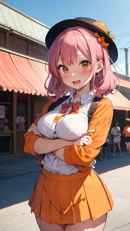 Nino Nakano,Pose sexy,uniforme escolar,ciudad