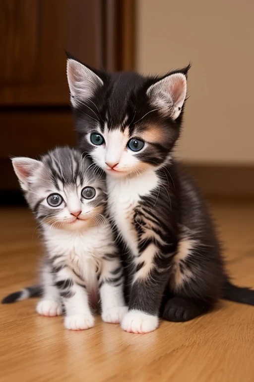 Embrace each other2Kittens