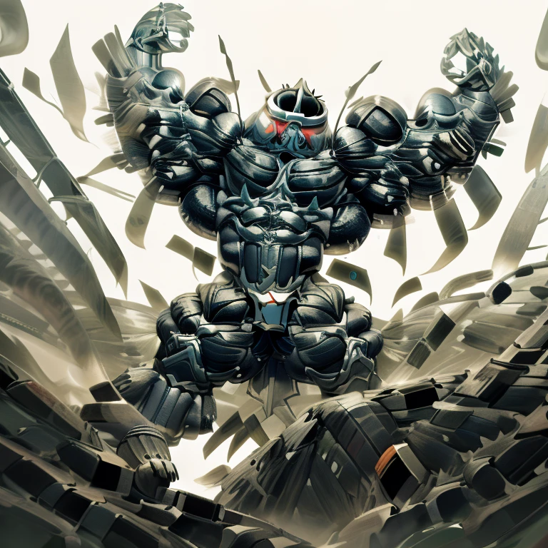 (gigantic muscles), 8K, Masterpiece, highres, future fiction. Detailed head, Detailed Body, full body, Detailed abs, wearing crNanosuit, big muscle (pecs, triceps, traps) unusually developed muscular body, body full of huge muscles. showing off muscles, pectorales enormes. Exaggeratedly huge muscles. Gigachad Muscular, gigantic muscles, Colossal giant NANOSUIT over a battlefield,
The claws are sharp,
Sharp teeth,
Spread wings, have big wings.
nj5furry, Animal paws,