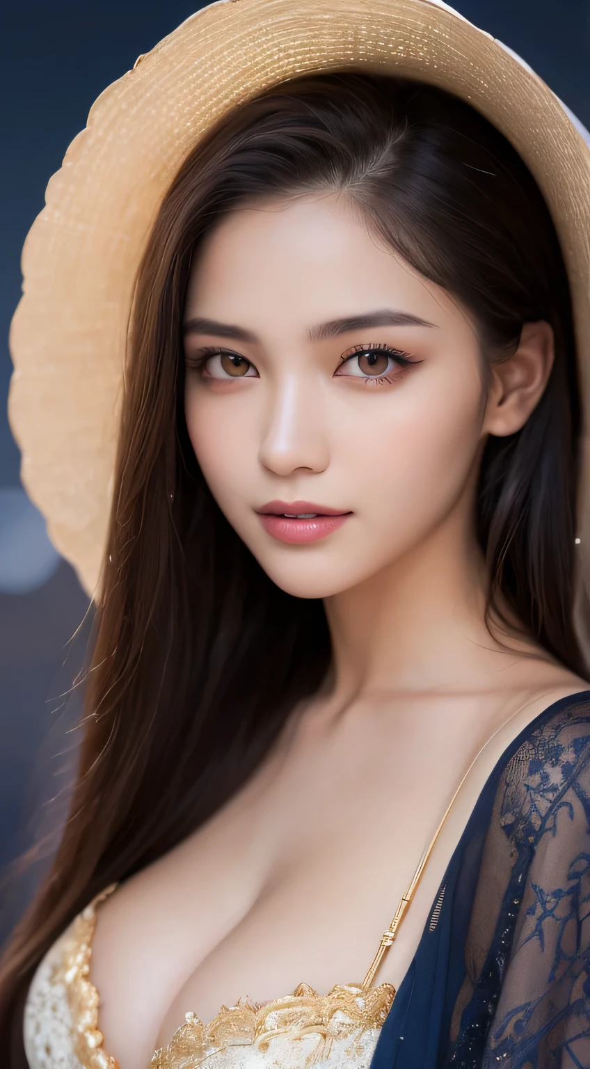 Kimono beauty, body portrait, 8K, thin and beautiful eyes, Dindal effect, masterpiece, top quality, high quality, high resolution, very detailed photo, (natural skin texture, fine skin, hyper realism, super sharpness) , high detail skin, (very fine, fine skin texture, intricate details, beautiful face, (realistic face), realistic eyes, beautifully detailed eyes, realistic skin, beautiful skin, surreal, Highly detailed, golden ratio, smiling eyes, ((night moonlight background) )), body portrait, big breasts, huge breasts, huge breasts, big breasts, erotic body, glamorous, shiny bodysuit,
wet,