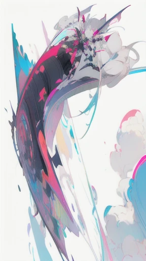 magazine,leaning buck with hands out in the air,girl from below view、succubus, twin tail hair, relax, ((((masterpiece)))), very_high_resolution, high quality, full color, large_filesize, illust,(flat color:1.5),(colorful),various angles, various poses, different angles, different poses,