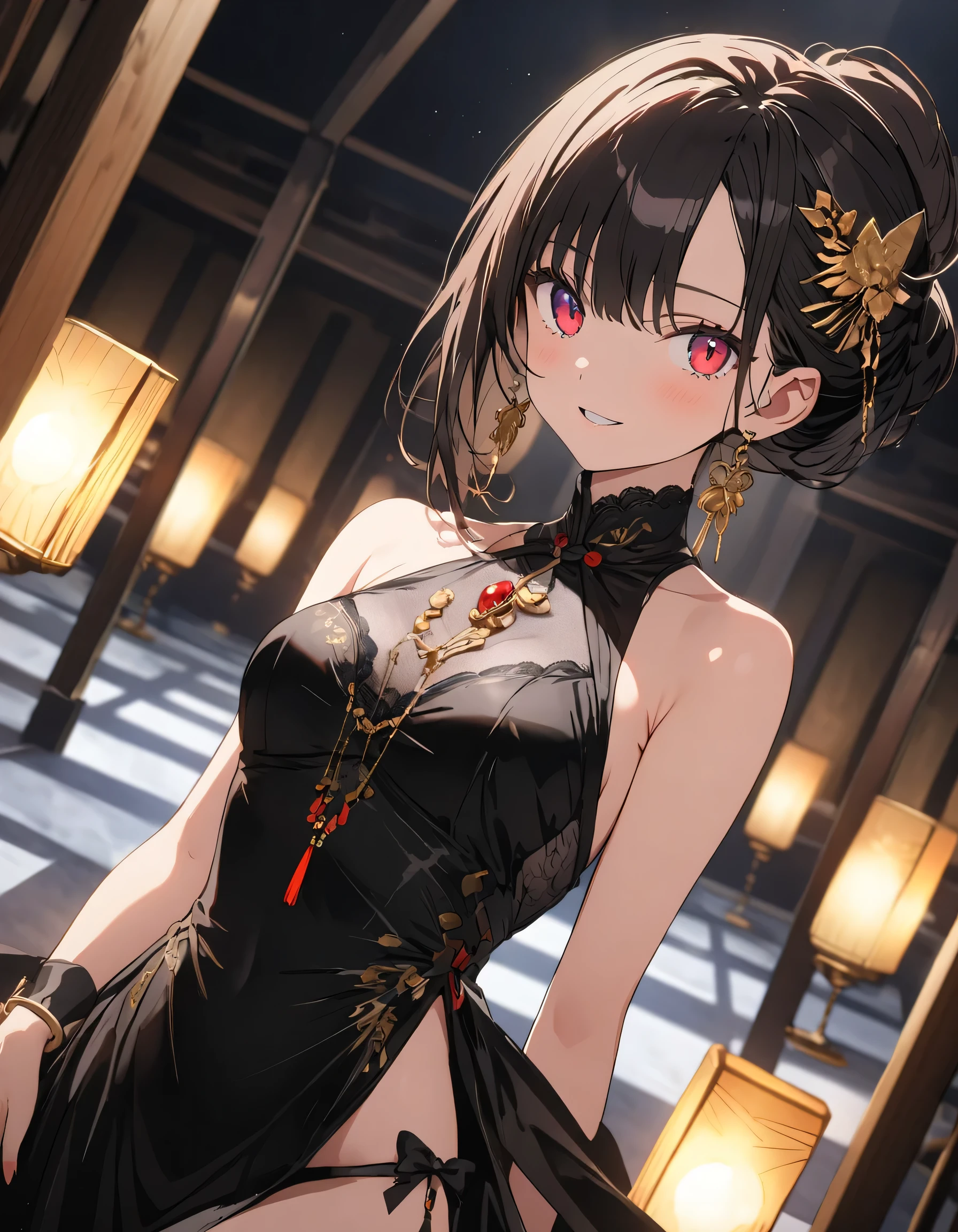 1girl,
BREAK
//Fashions
Elegant Seduction,
For a more refined and sophisticated take on the China dress costume, opt for a sleek and elegant ensemble, Start with the heart-cut sexy cat lingerie China dress in a luxurious silk fabric for a touch of opulence, Layer a sheer black or lace kimono-style robe over the dress for added coverage and drama,
BREAK
Pair it with delicate black heels or strappy sandals to elongate your legs and add a touch of glamour, Accessorize with statement earrings or a bold cuff bracelet for added sparkle, and finish the look with a sleek updo and dramatic cat-eye makeup for an irresistibly seductive allure,
BREAK, 8k, highest quality, (非常にdetailedな頭部: 1.0), (非常にdetailedな顔: 1.0), (Very fine hair: 1.0), 非常にdetailedな公式アートワーク, anime萌えアートスタイル, きれいでdetailedなanimeアート, Smooth Hair、(highest quality、masterpiece、High resolution、detailed)、animeスタイル、Flat Style、(eyes shining iridescent colors illuminated light, Delicate and beautiful face, ), BREAK,extremely detailed、(The Shining), Best lighting, Best Shadow、High saturation,Dynamic Angle、anime