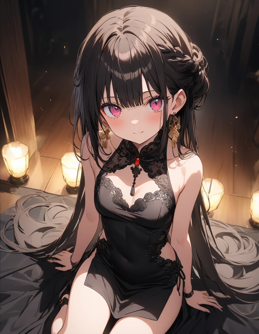 1girl,
BREAK
//Fashions
Elegant Seduction,
For a more refined and sophisticated take on the China dress costume, opt for a sleek and elegant ensemble, Start with the heart-cut sexy cat lingerie China dress in a luxurious silk fabric for a touch of opulence, Layer a sheer black or lace kimono-style robe over the dress for added coverage and drama,
BREAK
Pair it with delicate black heels or strappy sandals to elongate your legs and add a touch of glamour, Accessorize with statement earrings or a bold cuff bracelet for added sparkle, and finish the look with a sleek updo and dramatic cat-eye makeup for an irresistibly seductive allure,
BREAK, 8k, highest quality, (非常にdetailedな頭部: 1.0), (非常にdetailedな顔: 1.0), (Very fine hair: 1.0), 非常にdetailedな公式アートワーク, anime萌えアートスタイル, きれいでdetailedなanimeアート, Smooth Hair、(highest quality、masterpiece、High resolution、detailed)、animeスタイル、Flat Style、(eyes shining iridescent colors illuminated light, Delicate and beautiful face, ), BREAK,extremely detailed、(The Shining), Best lighting, Best Shadow、High saturation,Dynamic Angle、anime