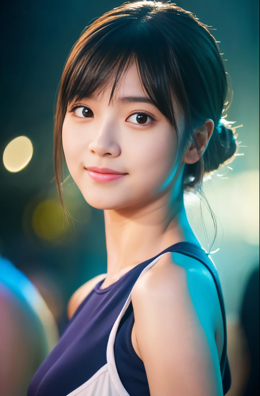 masterpiece、1 beautiful girl、Beautiful Eyes、smile,Puffy eyes、highest quality, 超High resolution, (reality: 1.4), Cinema Lighting、so beautiful、Beautiful Skin、Body facing forward、Upper Body,(超reality的な)、(High resolution)、(8k)、(Very detailed)、(美しくBeautiful Eyes)、(Very detailed)、 (wall-)、Detailed face、Bright lighting、Professional Lighting、Looking at the audience、Look straight ahead、Diagonal bangs、Perfect cosplay,masterpiece, highest quality, Outdoor,1 girl,
Cyborg 003,
