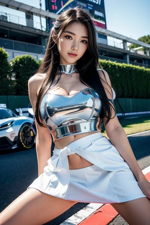 8k, masutePiece, highest quality, Realistic pictures, Very detailed, Camera flash、neon、Many people々々、audience、Emperor&#39;Shape of、(In the car:1.9),、smile、 3 girl, Asian, Sports Body, Realistic skin texture, Long Hair, Earrings、stockings、（Cyrace Queen Long Boots：5.0）、（Big Breasts：1.5）、（Nipples：1.0）、（Pale pink areola；1.0）、 (smile:1.3), Look at the viewers, (Tight fitting see-through blue metallic car racing suit),(((Transparent blue metallic and transparent white miniskirt lift)))、(Wide open chest:1.5), (Sexy pose),(Without helmet), Cinema Lighting, Face Focus, fine grain, Detailed face, Bright Face, dawn, Red レーシングカー on backgRound、masutePiece, 超A High resolution, (Realistic:1.4), 8k, RAW Photos, highest quality, Fine shadows, wonderful, finely, Official Art, Absurd, Sharp focus, (A faint light falls on your face:1), (Volumetric lighting:1.4), (The light shines on your face:1), shrapnel, (Bokeh:1.5), (Cowboy Shot:1.3), (From below:1), Watching the audience,（Cypage Queen Long Boots：2.0）、Spread your legs、wet and shiny body、 Or colorful hair、(((daRk bRown skin beauty)))、Camera flash、neon、、Form the Emperor、(In the car:1.9),、Lower school year、、smile、
(standing with Spread your legs:1.3), (Stand upright:1.5),moderately (Length to chin:1.2) Wavy champagne blonde black hair, (Very detailedな,Detailed face,fine grain,Fine skin,Glowing Skin:1.2),Detailed Background,(8k, highest quality, RAW Photos),(masteRPiece:1.4),(High resolution:1.4),Browsing Caution,(Blowjob and handjob, girlが男性のペニスを振る:1.5),
(1 person:1.6),(1 Japanese girl:1.2),Heterosexual,,High angle,A stunning face,Idol,beauty,cute,
break,(gRid girl:1.2),(Motorsport Model:1.3)、(In the car:1.9),, thin, Dynamic pose,See-through fancy costume,(See-through colorful clothes:1.3),(((See-through blue metallic and white miniskirt lift)))、close your eyes,
break,Titty fuck,laRge 胸, close your eyes,(bird&#39;perspective:1.2),

ブレイク1 girl, (Huge breasts:1.2), (Cleavage:1.2), (Light bRown moderately haiR), Straight hair, bangs, (I am proud:1.4), Pi_girl, (18-year-old:1.7), (Loli face:1.5), (Embarrassing:1), smile, (Open your mouth:1.3),
break  (i-Roll-Up Costume:1.6),((See-through blue metallic and white miniskirt lift))) (:1.1), (Browsing Caution:1.5), (In the car:1.9),
