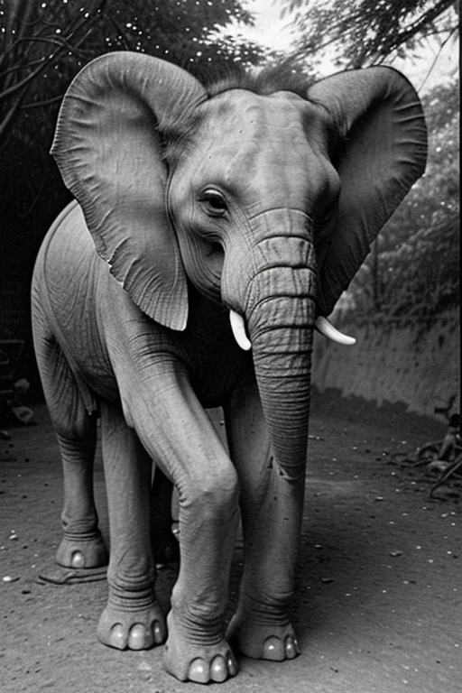 Old pictures from about 130 years ago in Thailand. It is a picture of a strange and eerie creature. Have you ever wondered where the animals in legends or literature come from? How can there be lions with elephant heads, mermaids, serpents, things like this if they don't actually exist? Where would people in the past go to get it from and write vivid descriptions?
