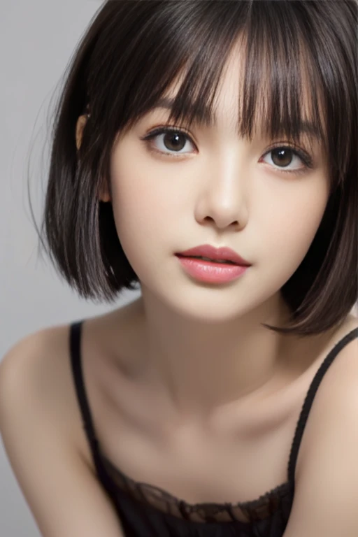 Full Body Shot,(((masterpiece, highest quality, Super detailed))), 1 female, (((very thin body))) , (((length, thin legs))), (((black short hair, thick and fluffy bangs ))), (((highly detailed face))), cosmetics free, small and thin nose, small thin mouth, (((Very sharp focused eyes))),  Japanese,  beautiful face, (lifelike face),  beautiful hairstyle, realistic eyes, fine and beautiful eyes, (real looking skin), beautiful skin, charm, Photo shoot that recreates Tim Burton&#39;world view、The mysterious  Wizard Costumes is also one of the highlights..。Victorian style  Wizard Costumes and suit、Design with gothic elements.。Accessories include leather items and studs.、chain is important。model&#39;You can also create a spooky and unique hairstyle..。High image quality、Capturing every detail clearly、,、Use a bright and vibrant color palette。As background:、Colorful cityscapes and fantastic locations that appear in the work..、Creates images with Tim Burton&#39;s signature dark shadows and bizarre details,Turn around,look back,Ass View,
