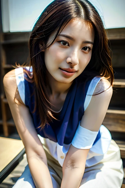 (Realistic:2),(masterpiece:2), (highest quality:2),8k,highest quality、(lips are white:2.4),woman、delicate、beauty、1 person,((Lackluster lips:2.4)),Kuma:2,(Masturbation:2.2),(Blowjob:1.8),(Underarm hair:1.6),pubic hair:2、Spread your legs,(White Lips:1.4),(Lips are white:1.8),(Her lips are beige:1.4),(Thin lips:1.4),(Half-open eyes:1.4),Subtle lip wrinkles、(Drooling from the lips:1.2),(High nose:2.2),Thin Nose:2,(Clear Eyes:1.2),Long Hair,Wavy black hair、(Thin eyebrows:1.2),Narrow forehead、(Pale complexion:2),(Please open your thighs:1.8),(White Chinese clothing:2),(Sleeveless:2),(No makeup:2)),(No makeup:2),(Beautiful breasts:1.2),Good move....、4K, Thin arms, Thin thighs, Long legs, delicateな体, slim, Tight waist, Fine skin,Dynamic Angle, pubic hairを見せる、Spread your legs、Underarm、Underarmの細かいシワ、Underarmの皮膚が黒い、黒いUnderarm、(Very detailed), (Detailed face), ((18歳woman)),(Very nice hands:1.4),日本人woman, alone, Realistic Skin, Realistic Face, Spread your legs, 完璧な体型を持つ美しいwoman: 1.4、slimな腹筋:1.2、double eyelid,Realistic Skin, Realistic Face, Looking at the camera, ((highest quality, 8k, masterpiece: 1.3)), 完璧な体型を持つ美しいwoman: 1.4, Highly Detailed face and skin texture,Very detailed, Realistic Skinのテクスチャ, Cool girl、Wavy Hair、flowing bangs、Tight Chinese clothing、Sleeveless、evil brainwashing、Mind control、Grin、Whisper in my ear、evilな表情、evil、Hollow Eyes,Half closed eyes、Hollow Eyes、evil、Church at night、Swear allegiance、Sexy pose、Semen On , Penis Facial, ((Sticking out tongue, Open your mouth))