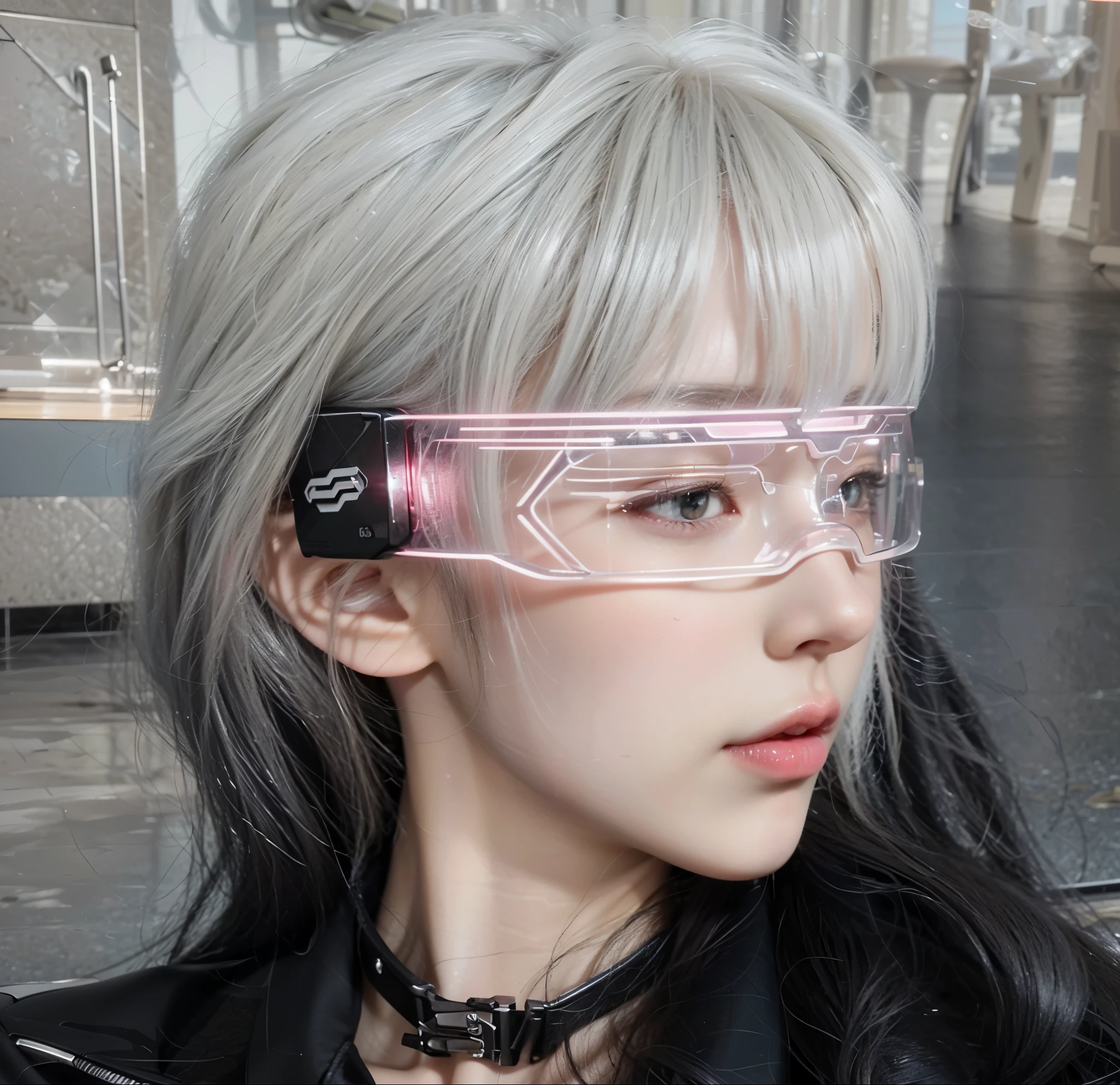 Game Art，CG Animation，Best image quality，Maximum resolution，8K picture quality，(A half-length photo)，(portrait)，(Head close-up)，(Rule of Thirds)，Unreal Engine 5 rendering works，20 year old girl，((Queen))，The eyes are very detailed，(Large Breasts)，Elegant and noble，Movie Lighting，Ray Tracing，Game CG，((3D Unreal Engine))，OC rendering reflection mode，4K，Ultra-clear，Translucent lace，Fair and plump figure，Pretty Face，Glossy Gel Coat，身着华贵礼服的Queen，Full breasts，Gorgeous clothes，High-tech VR glasses，Cyberpunk 2077