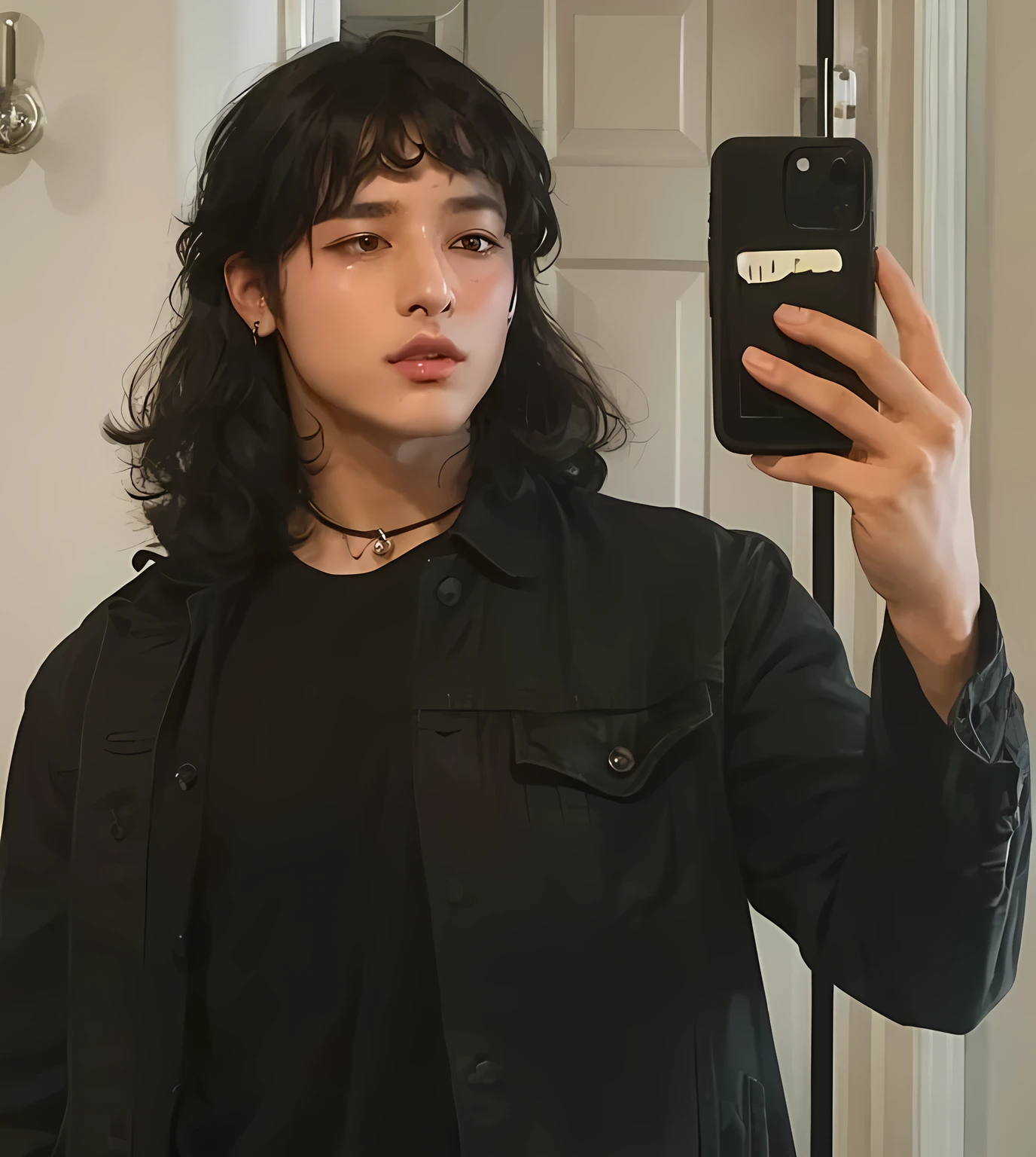 Black hair, jeon Jungkook, jungkook, cute face, cute eyes, cute,jeon Jungkook, ulzzang boy, ulzzang, Korean ulzzang, boy, ulzzang, septum piercing, white septum piercing