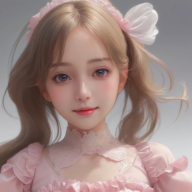 (best quality:1.2),ultra-detailed,realistic:1.37,beautiful girl,soft skin,slight smile,kawaii face,cute outfit