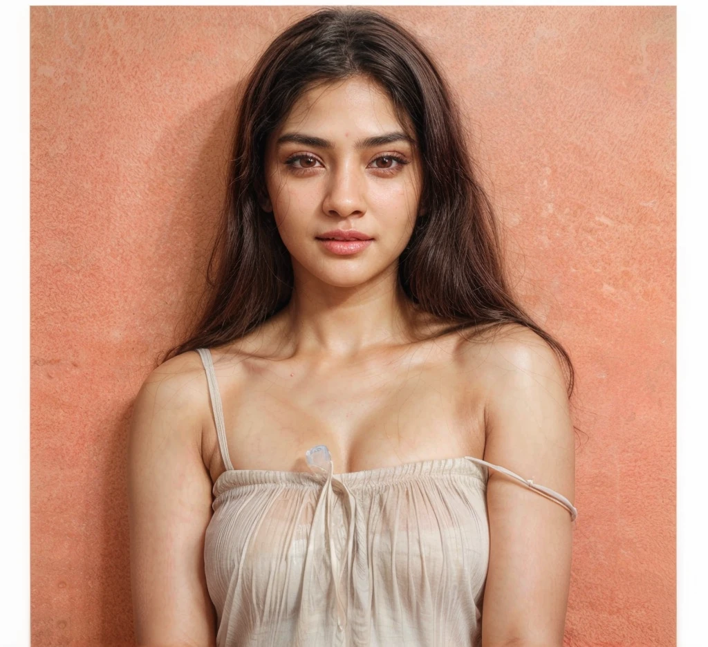 south asian facial features. girl. Should look very beautiful. pretty. Highly detailed and hyper realistic. The skin texture should be highly detailed and extremely accurate. thick black hair and brown eyes. Face must be accurate. Highly detailed face and facial features. Extremely accurate representation of face and facial features. Face should be highly detailed and hyper realistic. Every thing from the body should be extremely perfect and realistic. hyper realistic. Skin texture is natural and realistic. Face is realistic and extremely detailed. Eyes are detailed and accurate. Highly accurate. eyes should be realistic and accurate. hyper detailed. perfect details. realistic proportions. hyper realistic skin texture. smiling. black eyes. eyes are black.