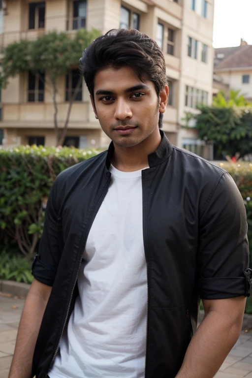 A smart looking Indian guy with butiful eyes