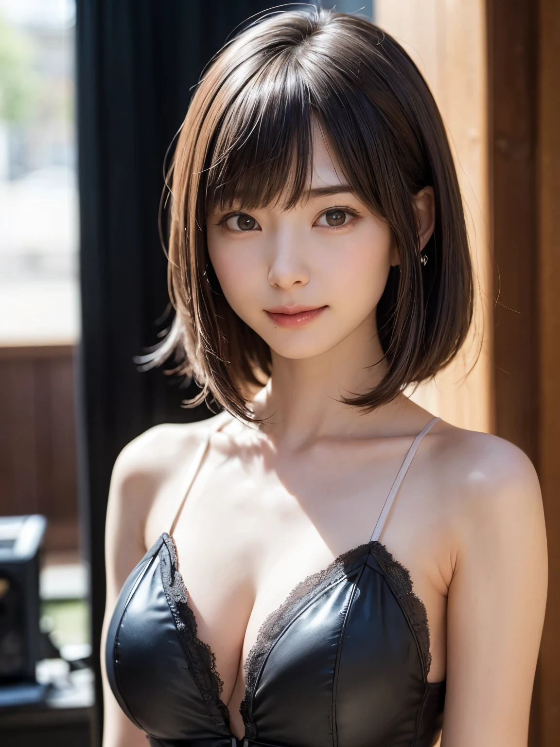 (software:1.8、masterpiece, highest quality),1 girl, alone, hyper Realistic, Realistic,Realistic, Looking at the audience, Light brown eyes:1.4,Brunette Short Bob Hair with highly detailed shiny hair, Brightly colored winter clothes, Lepangas:1.4), Outdoor, Mouth closed, Upper Body、big chest eye、eyelash、{Hugeな|big chest|Hugeなな|Mega} whole :2, chestの谷間:2、(((big chest eye、Short Bob Hair、Highlights from Students、Looking at the audience、She is very beautiful and cute、Show me your ears、Long neck、smile、Close your mouth and smile、Bangs and beautiful teeth)))、Ideal body type、(A very beautiful pure white background with nothing in it:1.6)、美しいLong neck:1.4、(({Huge|big|Hugeな|Mega} chest, chestの谷間:2、Upper Bodyは服を着ていない:1.6))、(((Portraiture:2)))、Perfect Anatomy