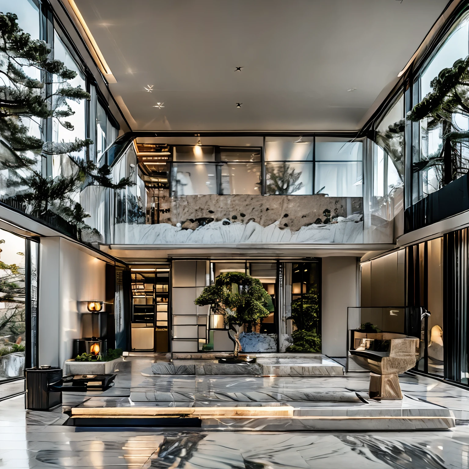 modern house, photo