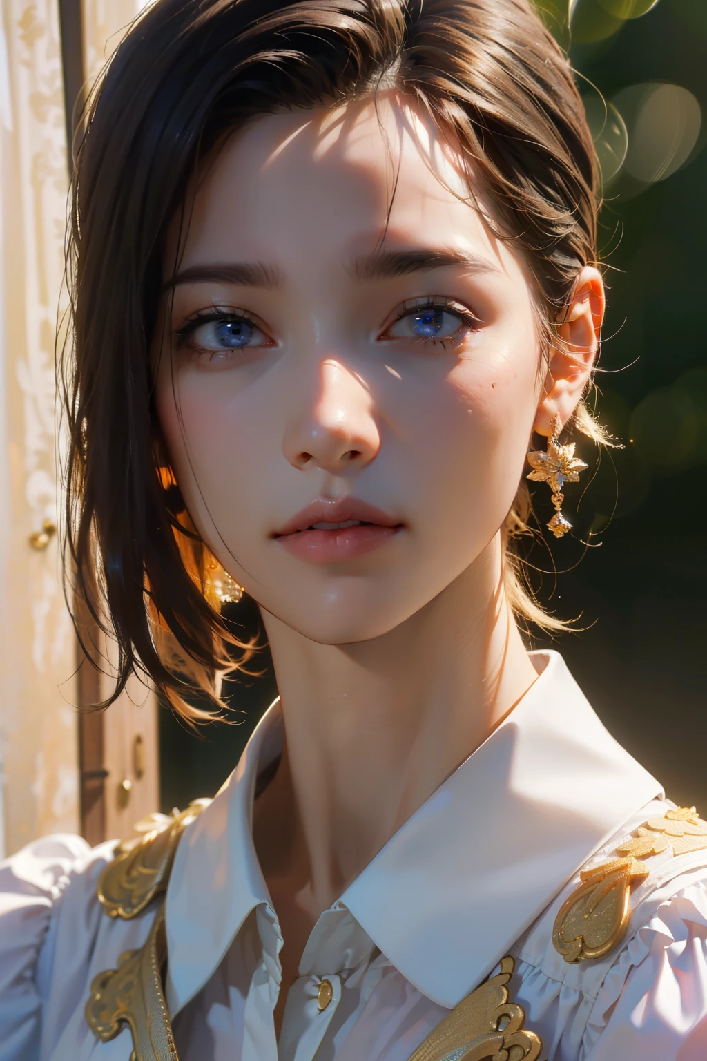 (masterpiece:1.3), (8k, photorealistic, RAW photo, best quality: 1.4), 
(1boy), beautiful face, (realistic face), 
beautiful hairstyle, 
realistic eyes, beautiful detailed eyes, 
(realistic skin), beautiful skin, 
(blouse), 
absurdres, attractive, 
ultra high res, ultra realistic, highly detailed, 
golden ratio, 
1girl, 