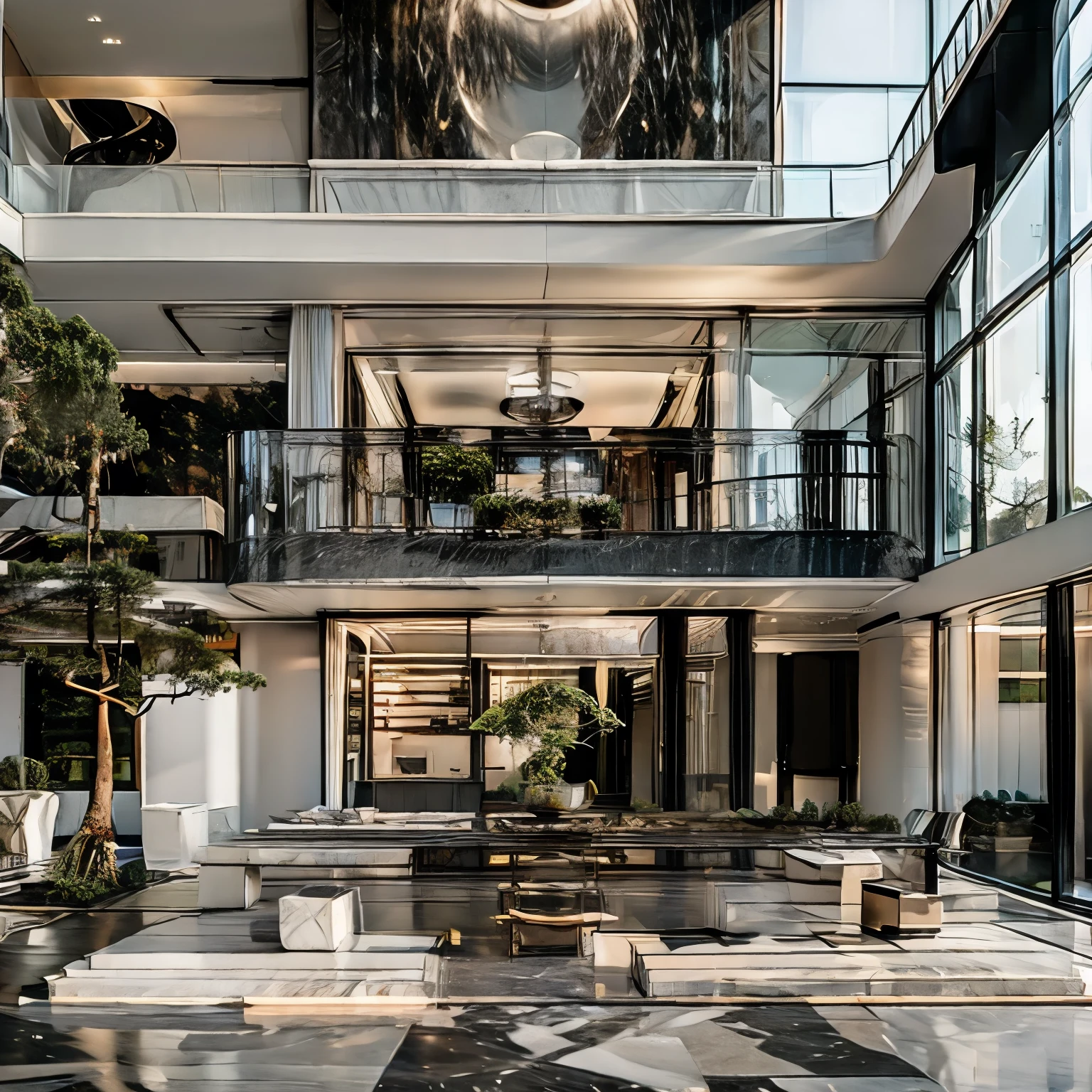 modern house, photo