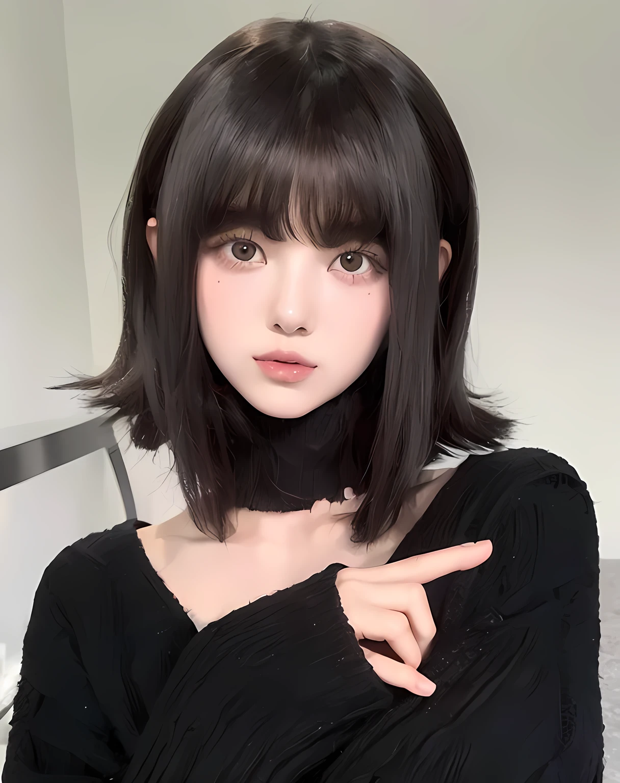 Ulzzang girl, ulzzang, Korean ulzzang girl, girl, short hair, Danielle, new jeans Danielle, Danielle from new jeans, ulzzang girl