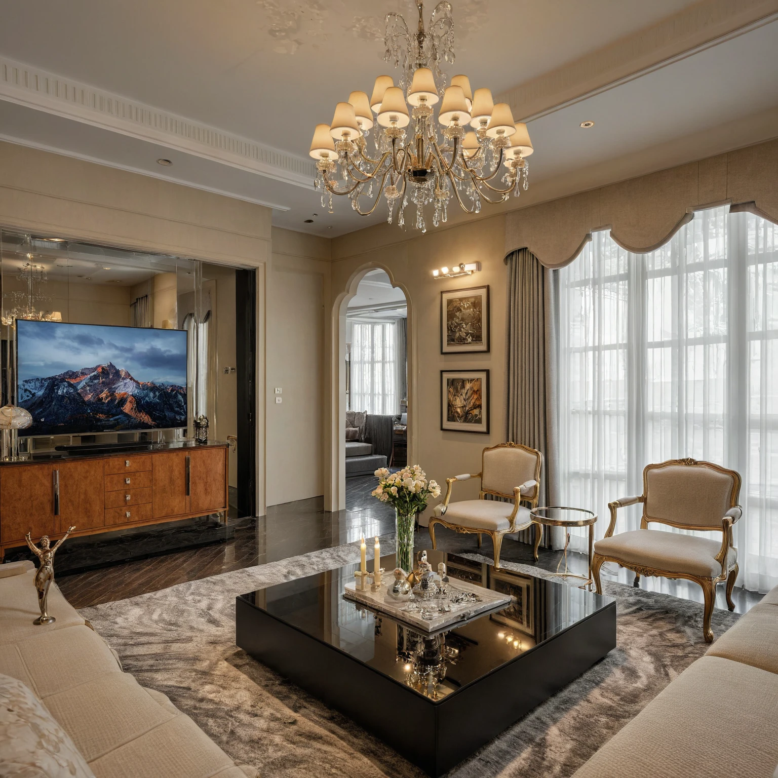 Raw photo,Masterpiece, high quality, best quality, authentic, super detail, 
interior, indoors, bedroom style modern
, (daylight:1.1), vivid colour, (realistic:1.2),luxury interior
