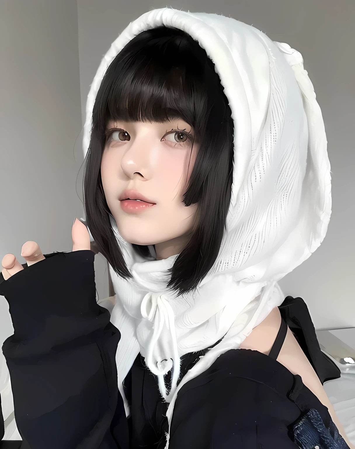 Ulzzang girl, ulzzang, Korean ulzzang girl, girl, short hair, Danielle, new jeans Danielle, Danielle from new jeans, ulzzang girl