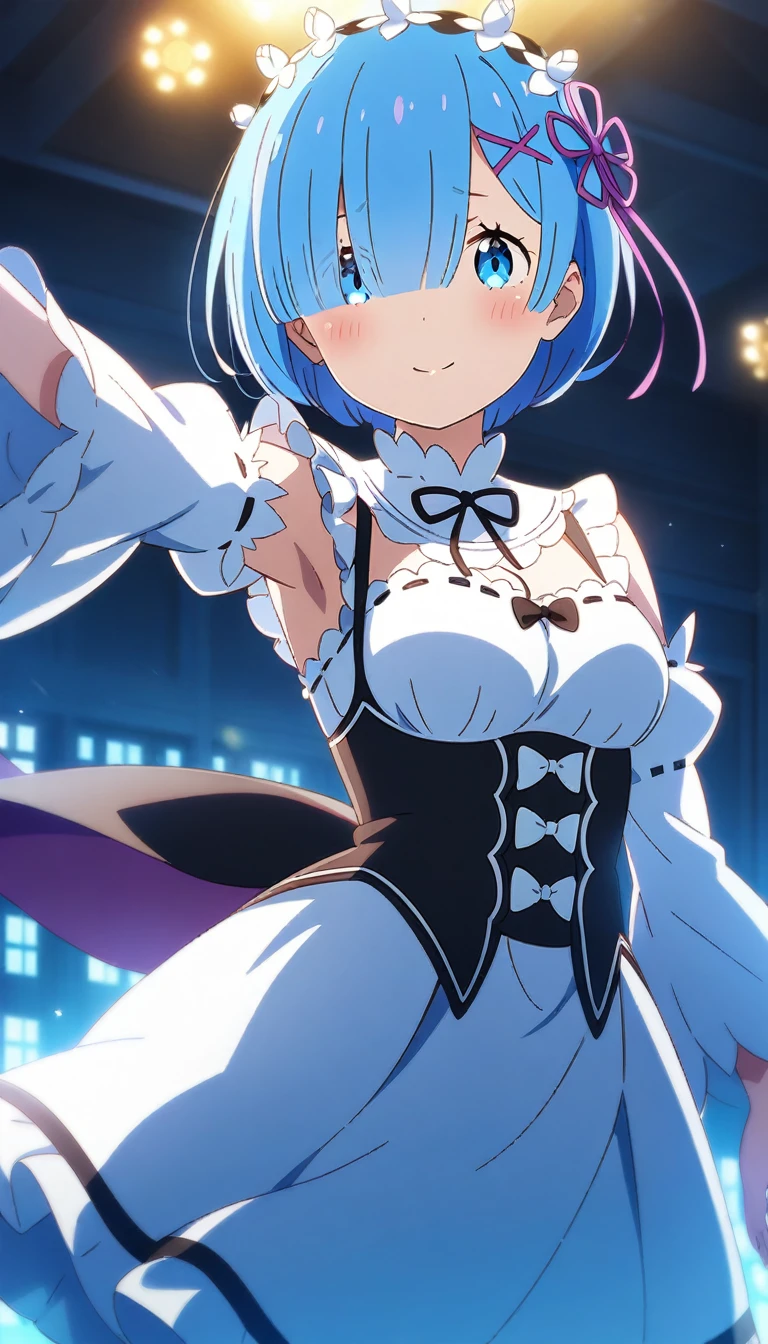 (sexy dance show:1.2),(penis_under_skirt:1.5),Seiun Sky \(umamusume\),good anatomy, masterpiece, best quality,realistic, hyperrealistic, 16k hdr,(red blush,smile:1.2),(Live Stage:1.3),(see through gorgeous costume:1.2),Stage costumes,Horse tail,miniskirt,clearvage,erected nipples,sweat,large breasts,upper body,spread legs,(from below:1.1)