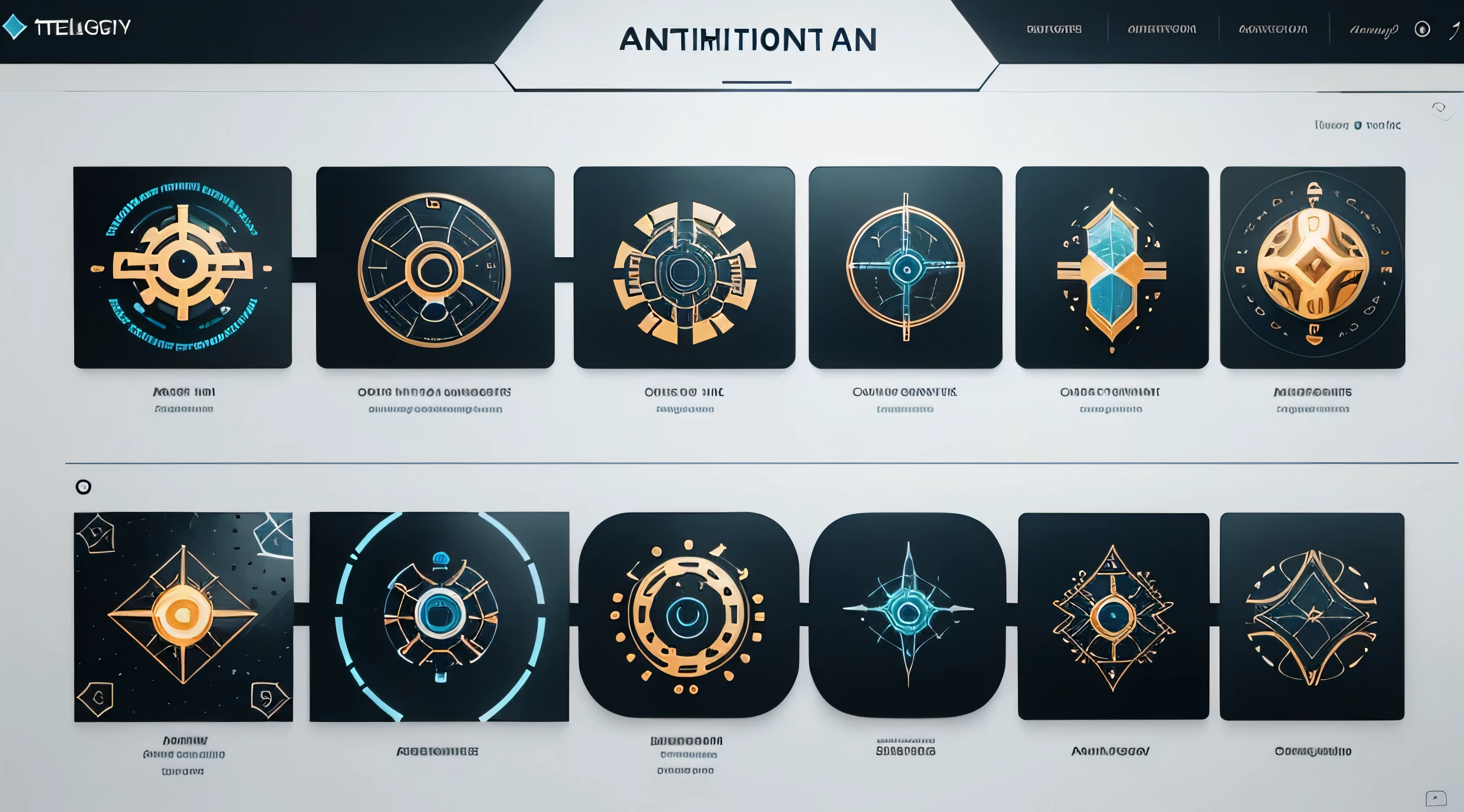 Generative AI artificial intelligence icon set collection creative creation created by technology