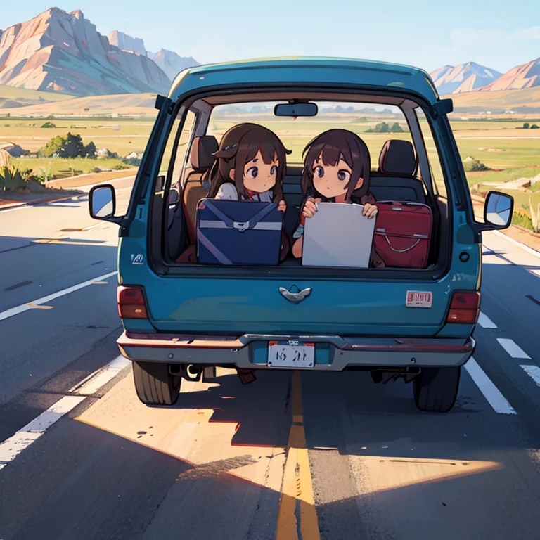 Girls traveling across America