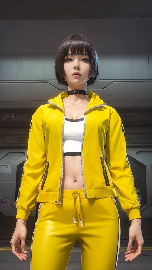Anime,1 man, girl Korea, Short hair, beautiful , 8k quality,