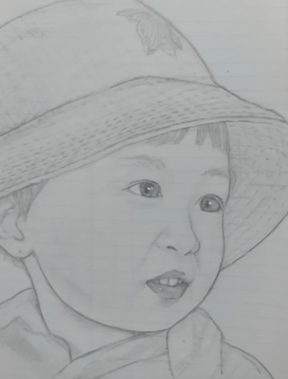 Family photo、Creates plump cheeks。3 year old boy toddler smile、Generate realistic black and white photos、Creates a more beautiful lower lip。現実的To生成された、あなたを笑顔ToするためTo、A cute smile with nasolabial folds。Generate a lip width smaller than the nose width。Xu々To、Please smile.。