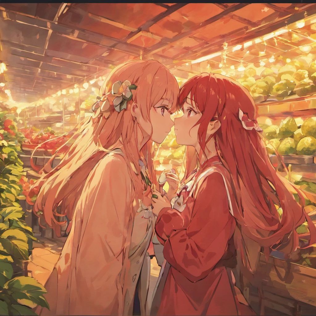 Strawberry, 2women couple