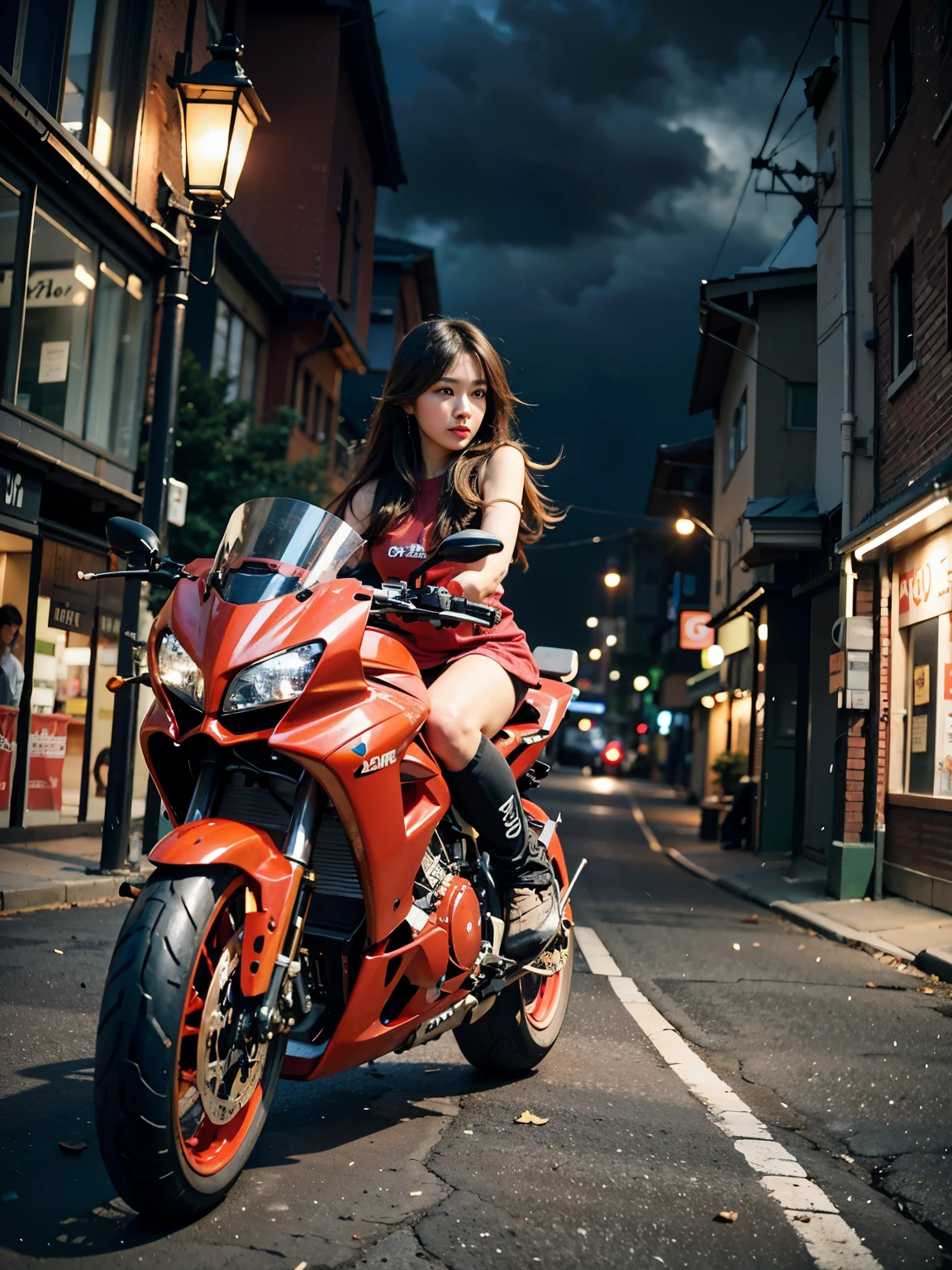 (masterpiece, highest quality:1.2), (8K Ultra HD, 16k, 32k, Ultra-high resolution), (Realistic:1.37), (RAW Photos), Ultimately realistic, Ultimately realistic details, Ultimately realistic texture, Ultimate in exquisite detail, Ultimately realistic lighting, Ultimately realistic shadow, Japanese Girls, Extremely cute face, Ultimate RAW Skin, Ultimately realistic eyes, (mechanical:1.4), (armor), whole body, Wide Shot