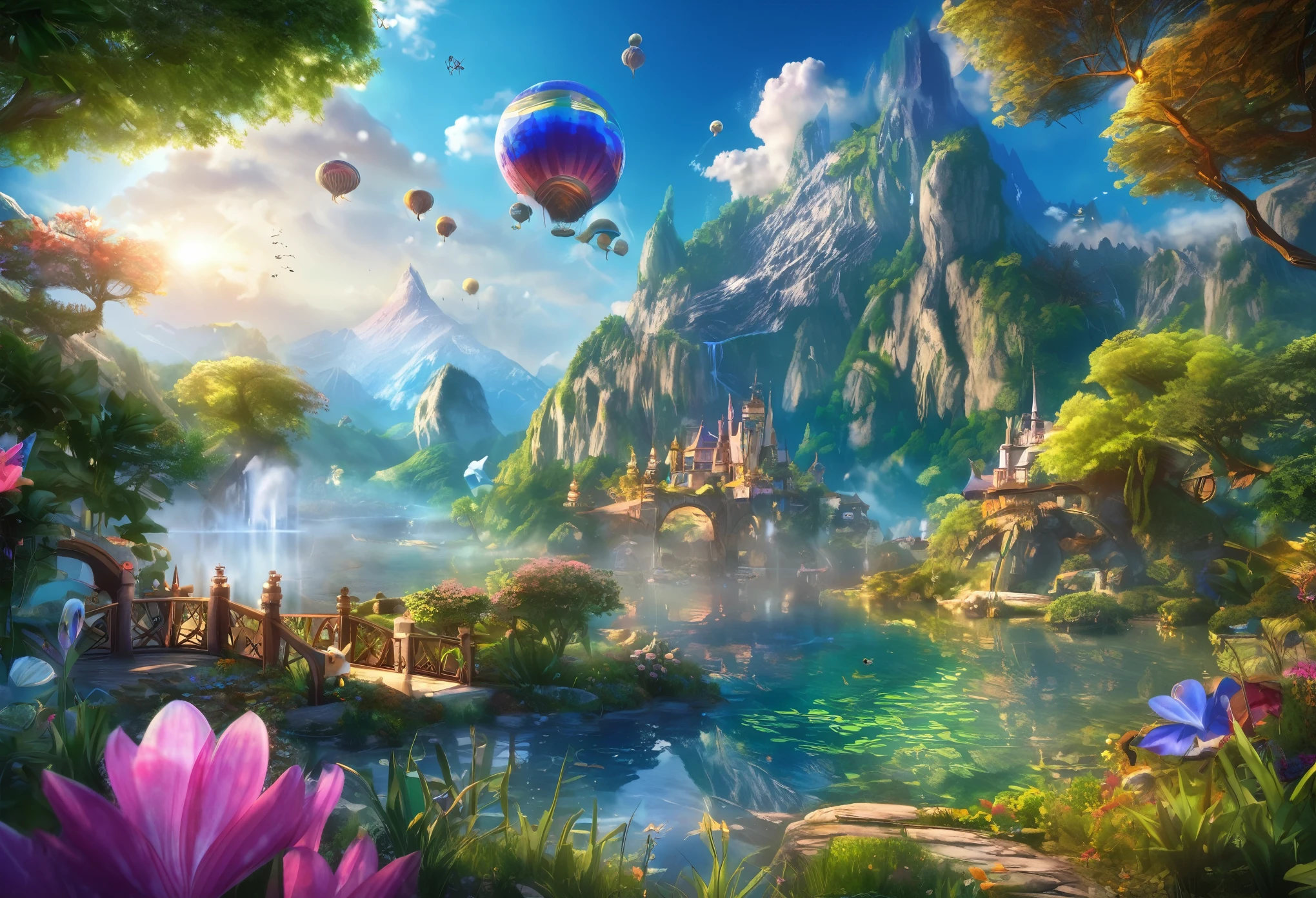 Magical world, wonderful, perfect, ((masterpiece, highest quality, 8K))