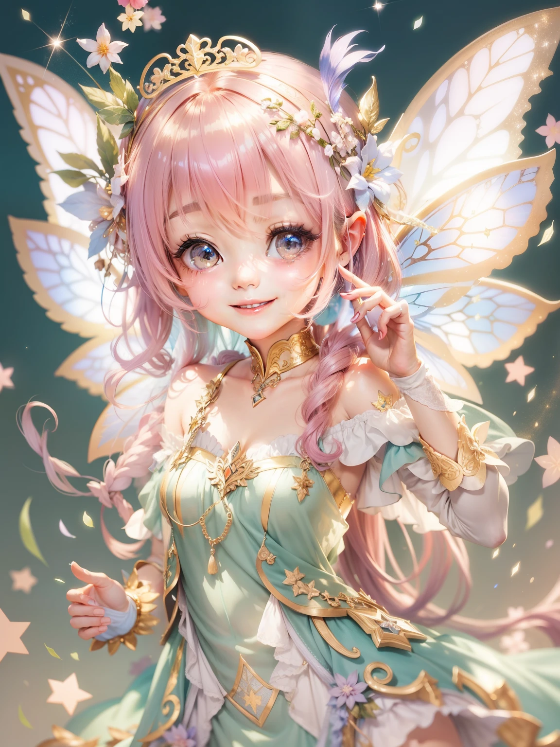 Cute Fairy、smile、Sparkling