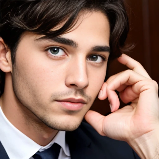 an jew heartthrob, focus face
