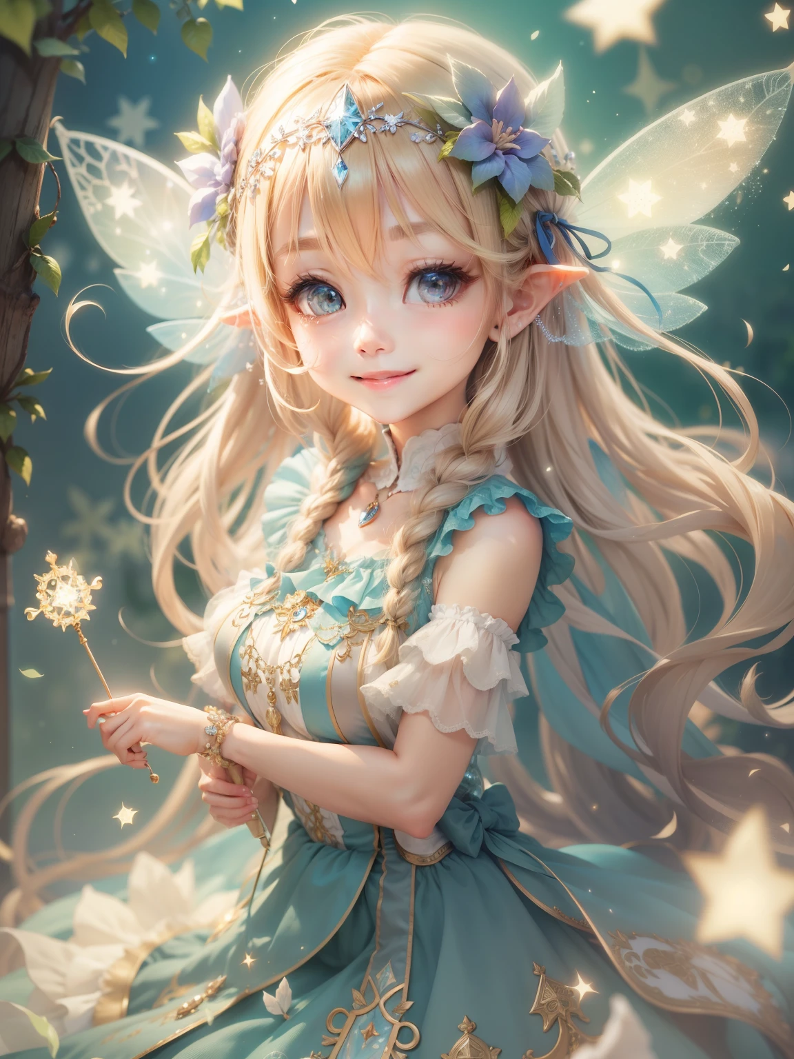 Cute Fairy、smile、Sparkling