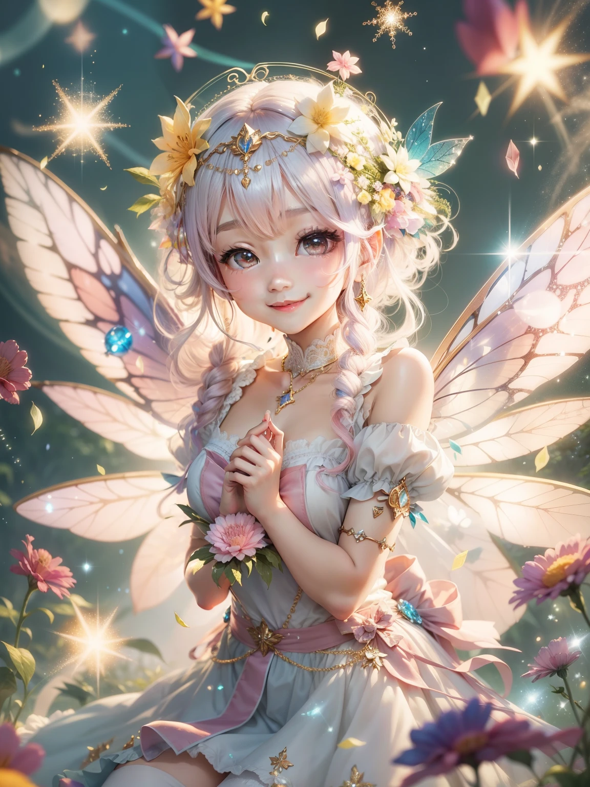 Cute Fairy、smile、Sparkling