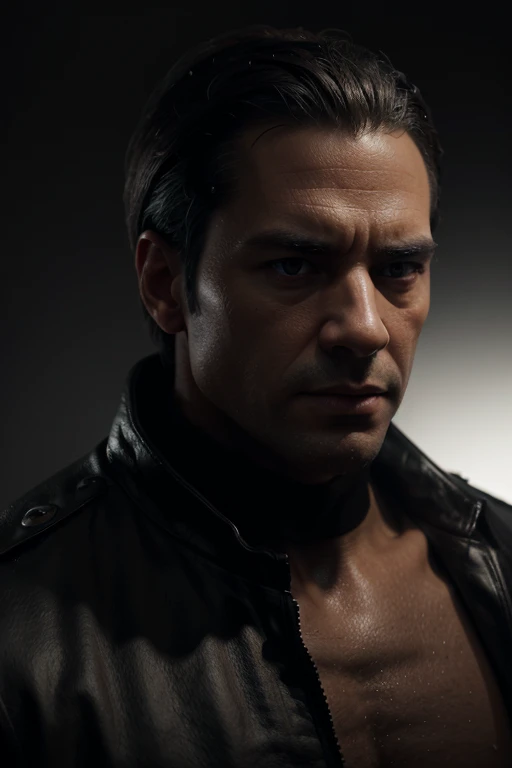 Bruce Dickinson e a musica KILLING FLOOR, criar um personagem com o cartor baseado na letra