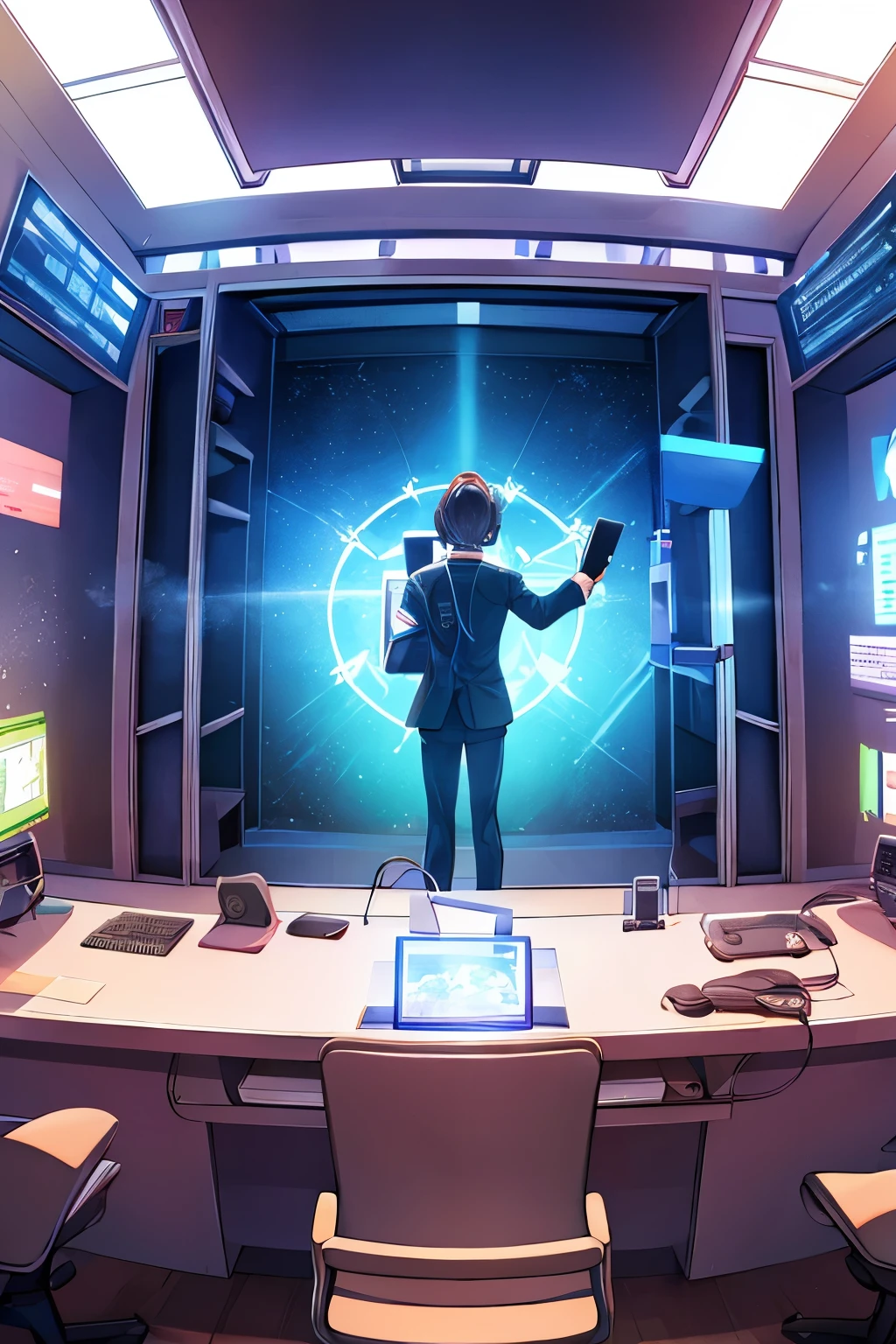Future ethos,School,Virtual reality technology,Virtual Classroom,Holographic projection,Simulation Laboratory