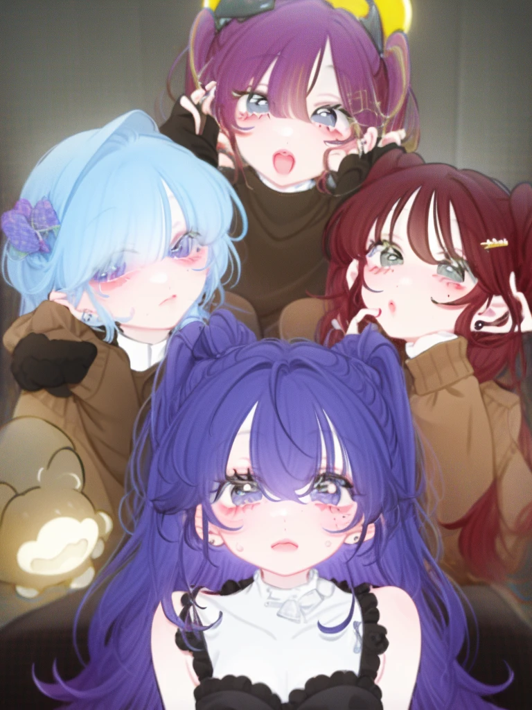 Become a, different colored hair, various facial expressions, Jagger