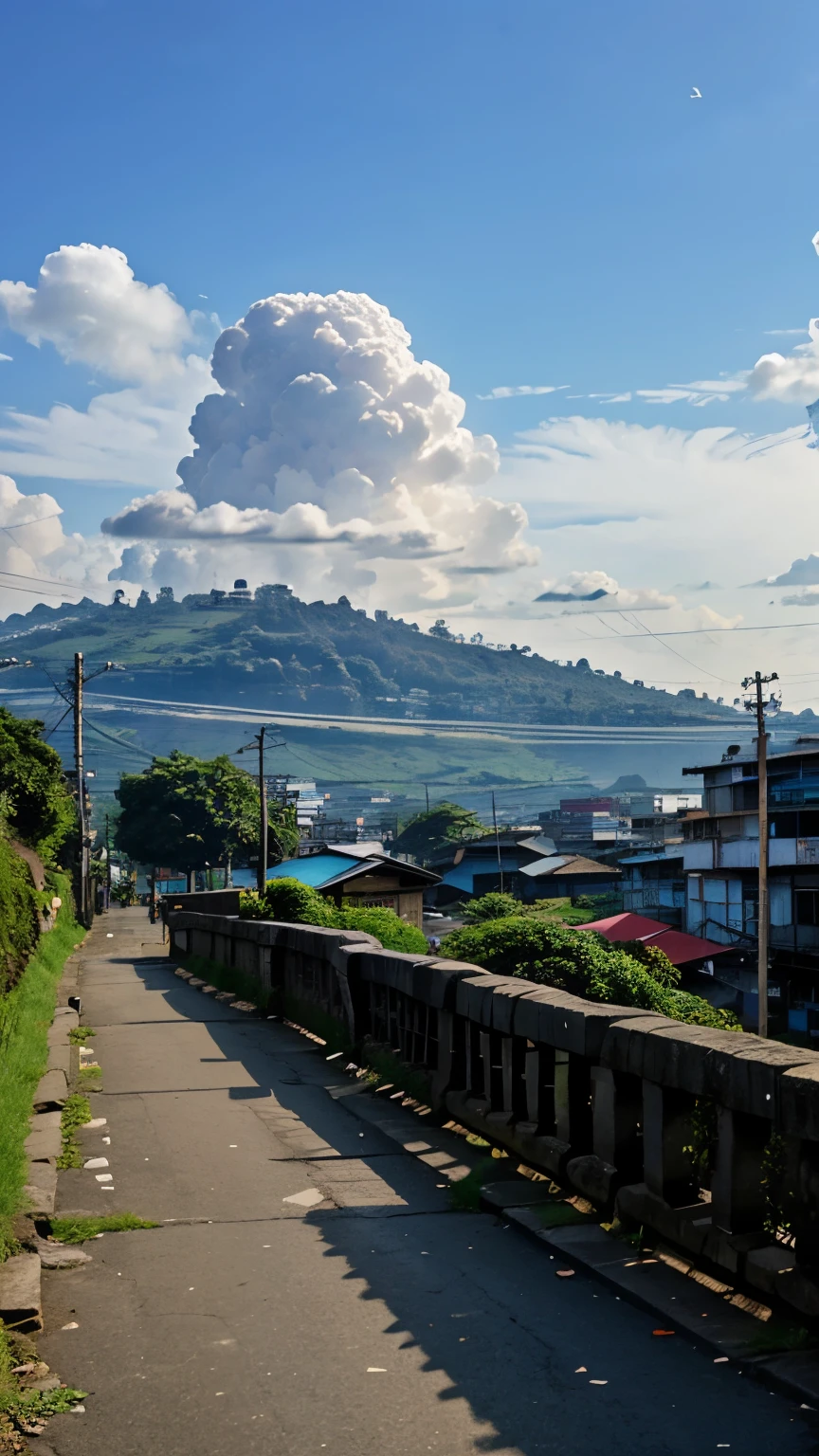 Shillong city anime world.