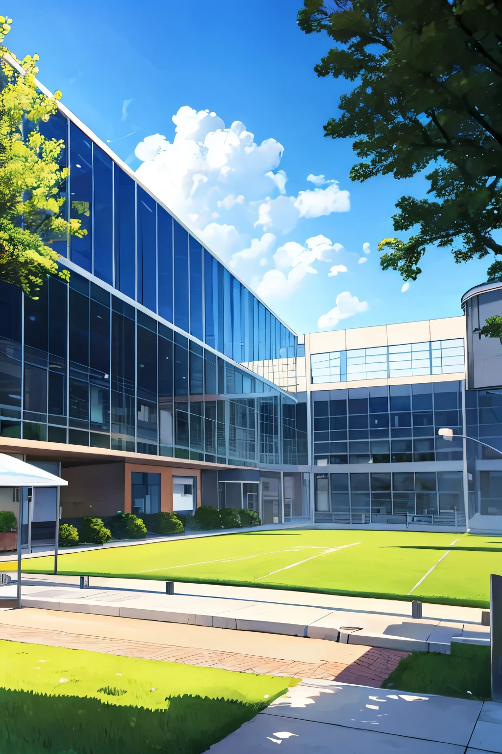 Future school environment,landscape