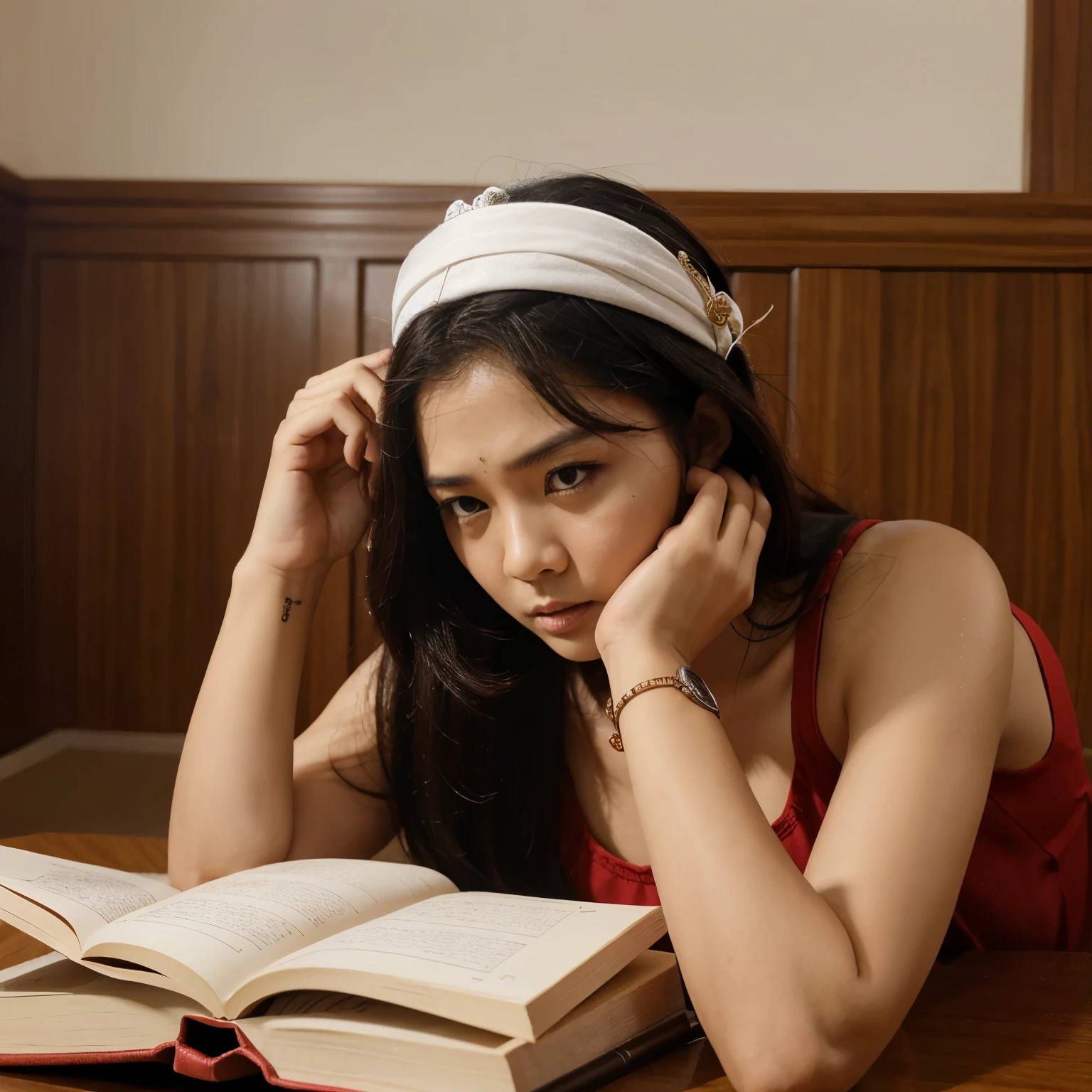 Seorang guru tengah mengajar pelajar tentang kimia di makmal kimia..ada bahan kimia tertumpah dan terkena seorang pelajar