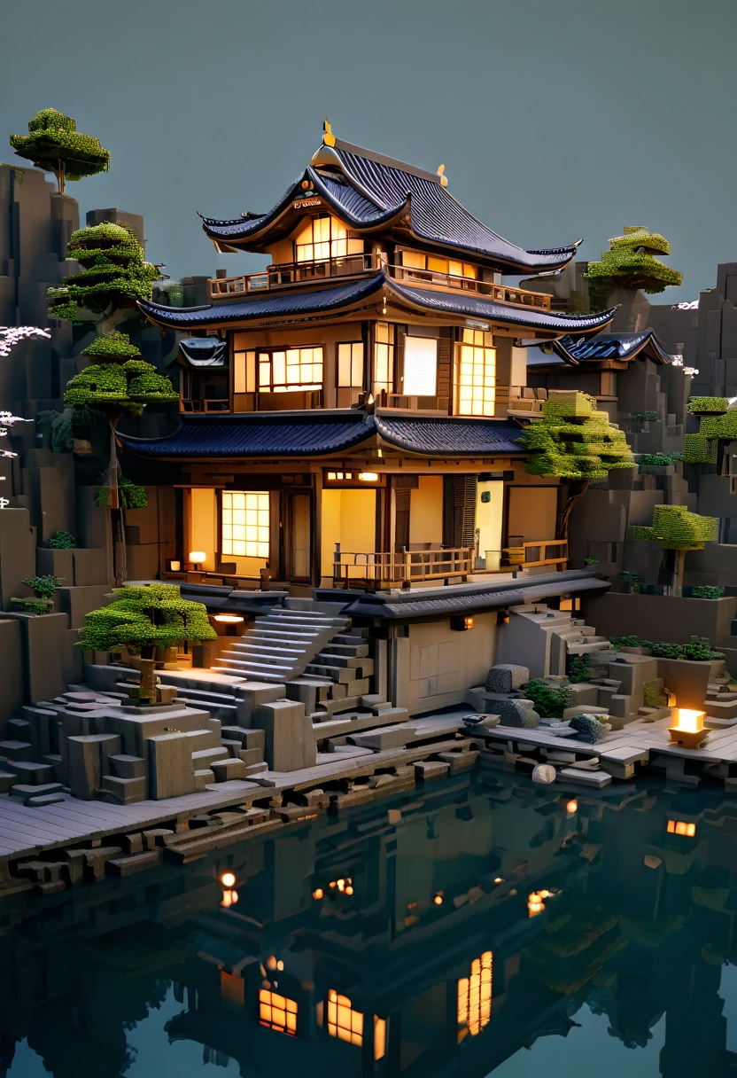 A japanese style house 