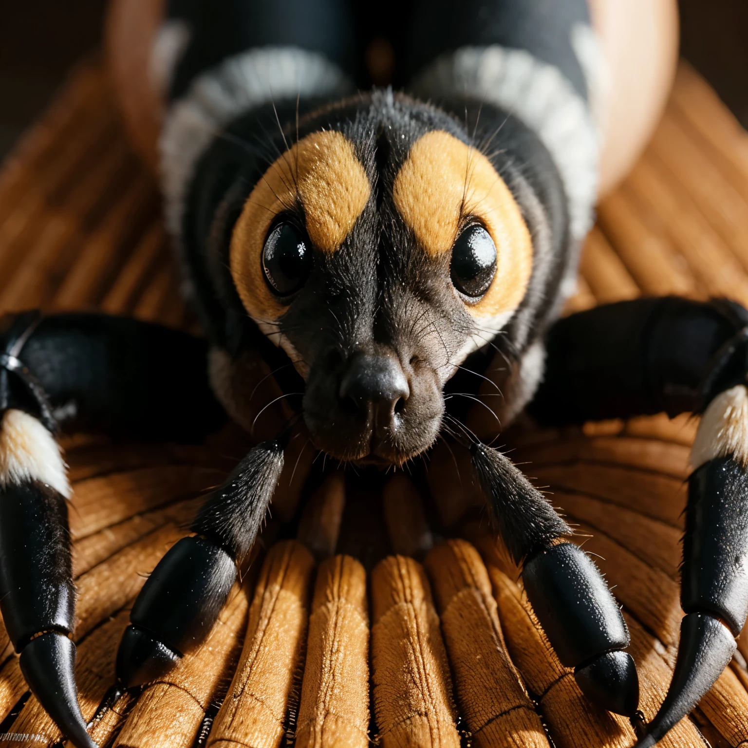 Crie uma formiga humanizada, de terno