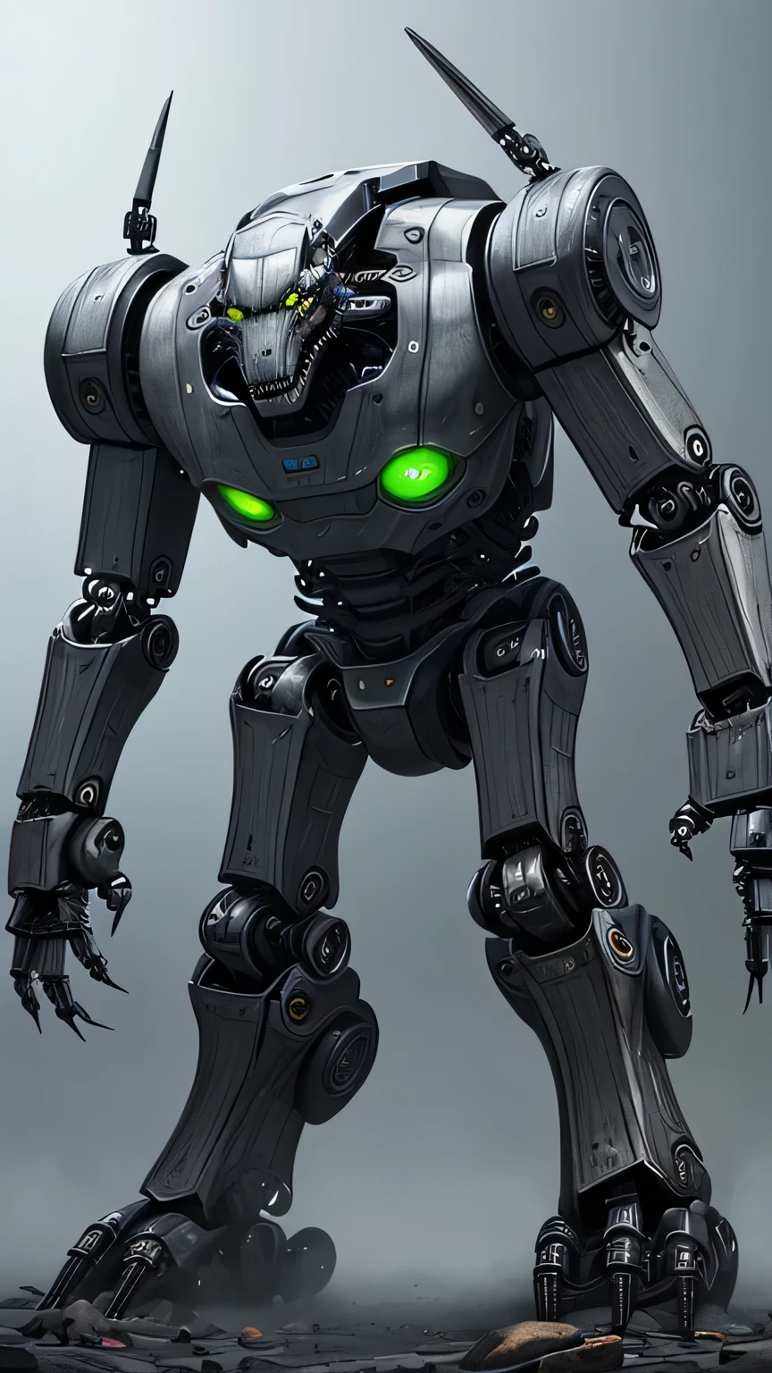 A robotic monster