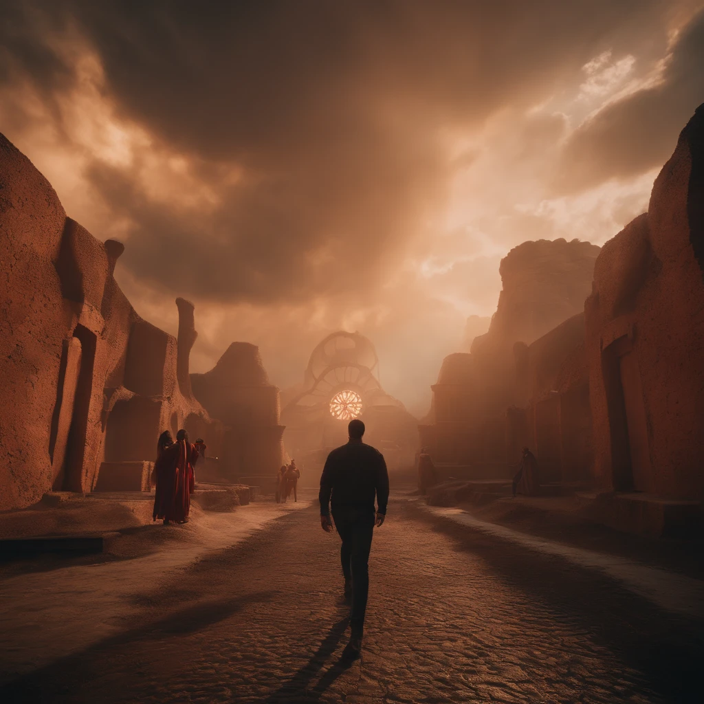 Generate an image with maximum quality and advanced details, aiming to create a challenging, fun, and immersive level design based on the theme of the circles of hell from Dante Alighieri's 'Divine Comedy', incorporating elements such as obstacles and enemies.