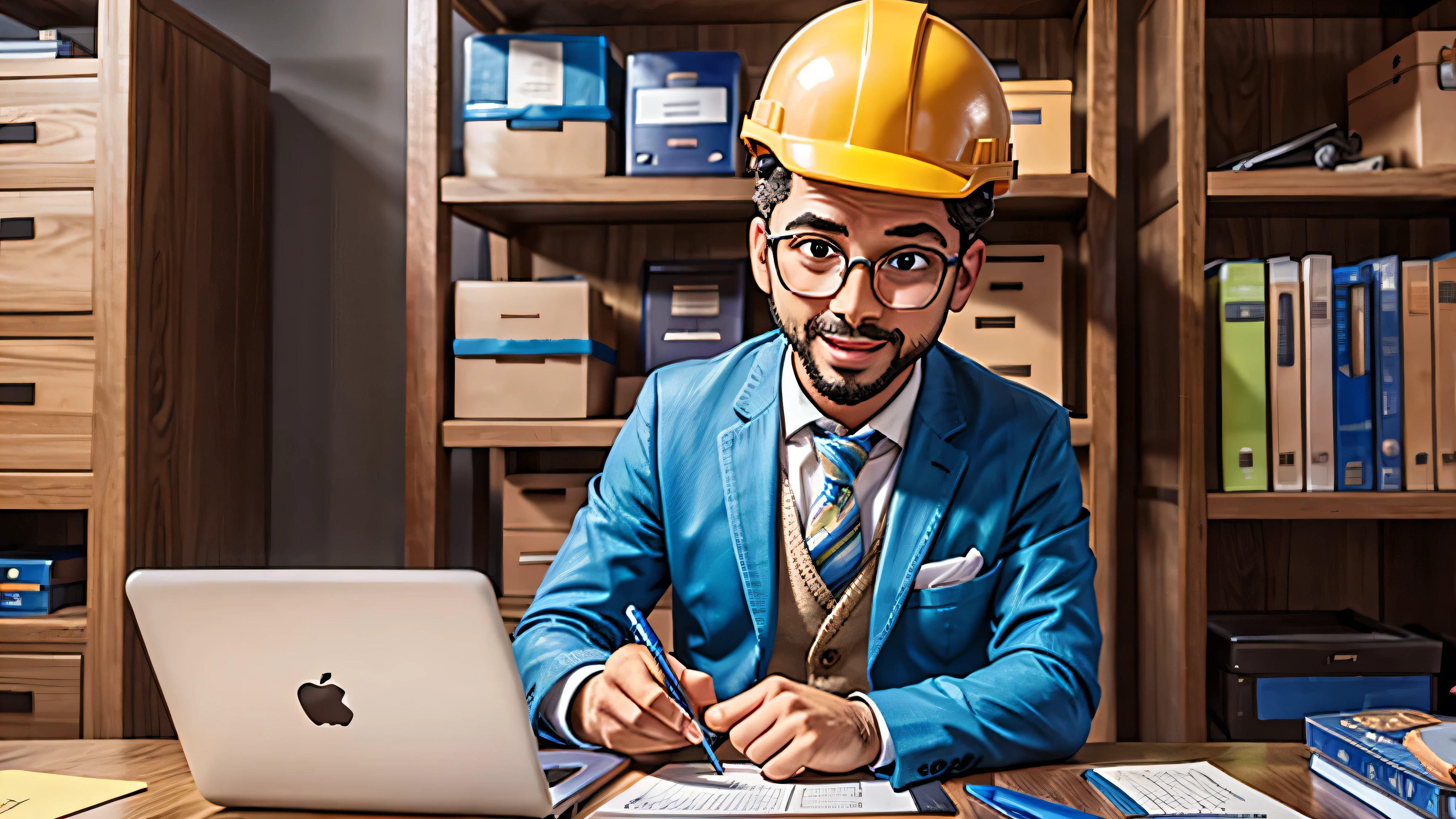a work icon, divertido