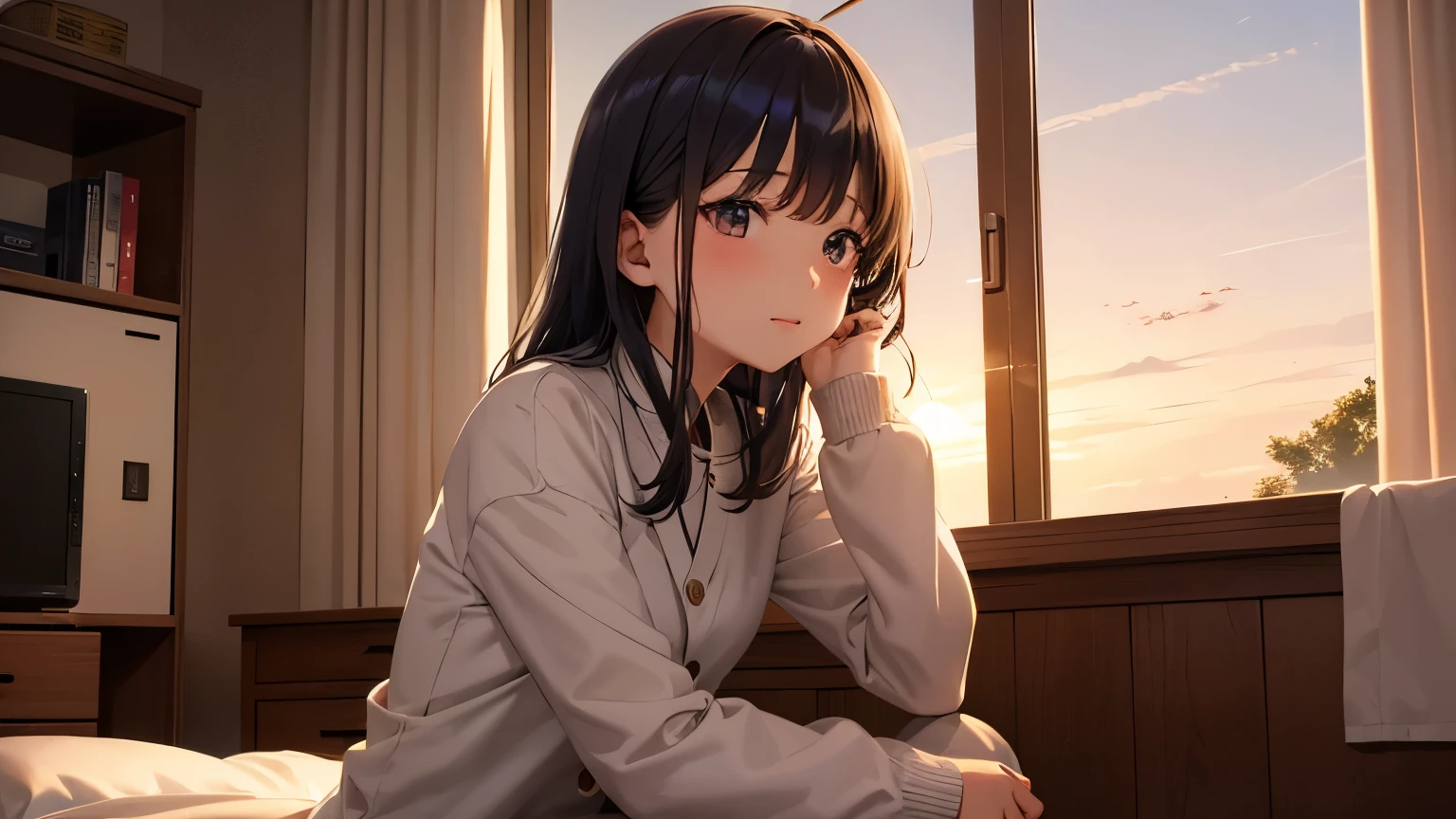 夕暮れ時に校舎の教室にいる幽霊のgirl(1.1)and、Her lover male middle school student(1.2)、Sunset light coming in through the window、Sunset light reflecting off indoor walls and floor、幽霊のgirlは青白く輝いています(1.1),、幽霊のgirl=girl(1.1), 日本のgirl(1.1), She's floating in the air(1.1)、幽霊のgirlは透明な背景を持つ半透明の人物です(1.1)、幽霊のgirlは輝く金色の目をしています(1.1), girlは半透明です(1.1), People with transparent backgrounds(1.1), 半透明の身体をもつgirl(1.1), 半透明の学校の制服を着ているgirl(1.1), girlの体は背景を透過している(1.1), Ghost Girl Is a Junior High School Girl(1.1)、幽霊のgirlは制服を着たgirlです(1.1)、girlは幼い顔をしている(1.1), girlは小さな顔をしています(1.1)、Natural Permaron Hair(1.1), Cute Uniform(1.1)、Big eyes(1.1)、Luminous body(1.1)、Slender and small breasts(1.1)、I'm staring at you(1..1)、Junior high school boy in uniform(1.2)、大切な愛を持つ幽霊のgirlを見ている中学生の男の子(1.2)、Japan male junior high school student(1.2)、masterpiece、Transparency of the entire screen、Photo Effects, 1girl, 1 Boy, highest quality, Real, Photorealistic, Natural, highest quality, masterpiece, Very delicate and beautiful, Very detailed, Fine Details, Ultra-detailed, High resolution, Very detailed, Real, Ultra high definition, highest quality, Ultra high definition, High-resolution textures,